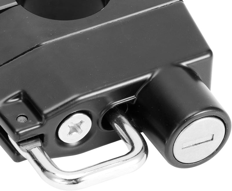 woobles Motorcycle 25mm Handlebars Helmet Lock for XL 883 1200 Anti-Theft Padlock Helmet Lock Anti-Corrosion for Outdoor Accessorie - Image 3